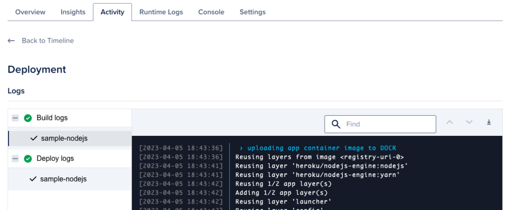 How to Print Logs from Digitalocean Droplets